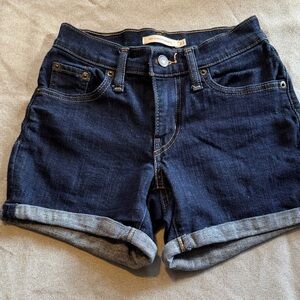 Levi's Indigo Denim Shorts